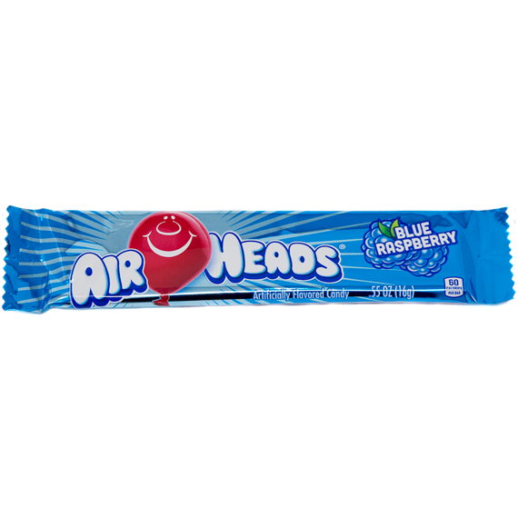 Airheads žvýkací páska s příchutí modré maliny 16 g
