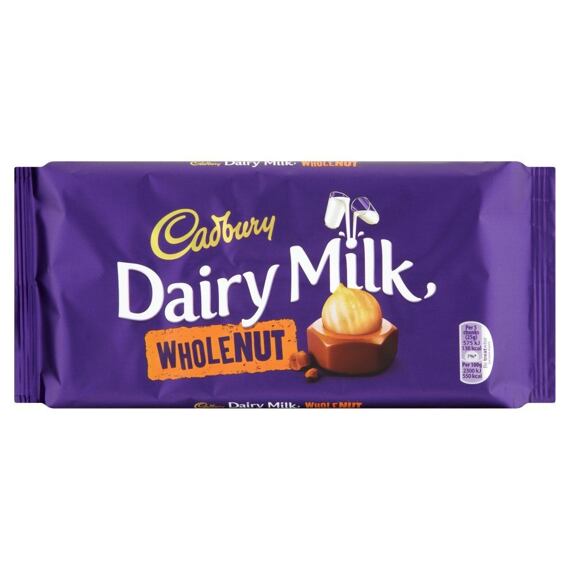 Cadbury Dairy Milk Wholenut 200 g