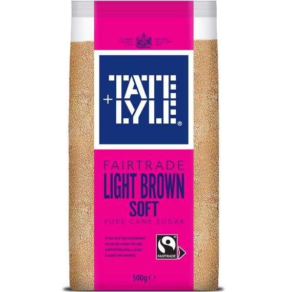 Tate & Lyle Sugars Fairtrade Light Soft Brown Sugar 500 g