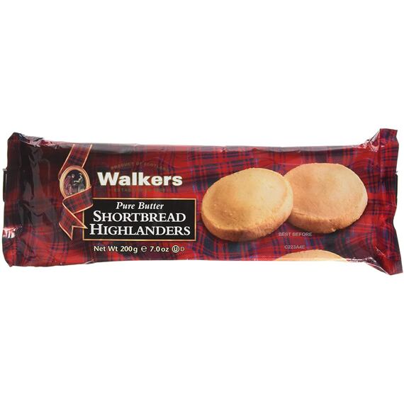 Walkers Pure Butter Shortbread Highlanders 200 g