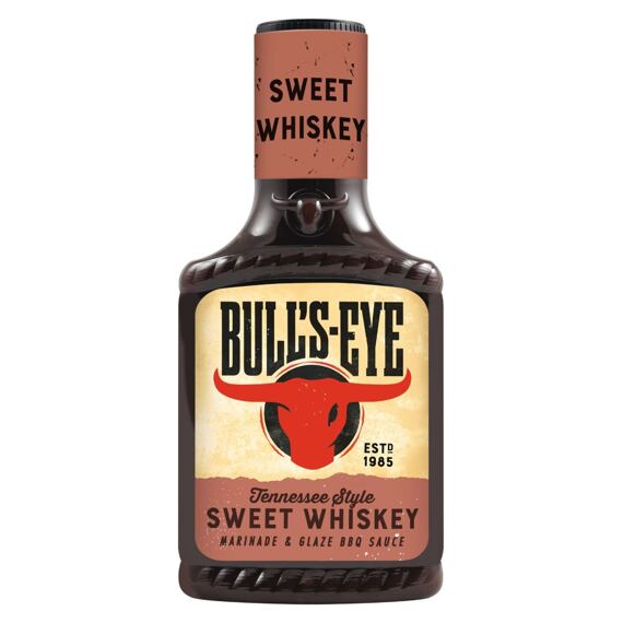 Bull's-Eye BBQ omáčka s příchutí medu a whisky 365 ml