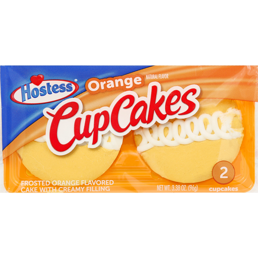 Hostess 2 Orange CupCakes 96 g
