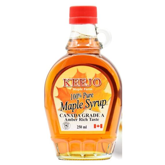 Keejo 100% Pure Maple Syrup 250 ml 