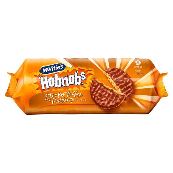 McVitie's Hobnobs čokoládové sušenky s příchutí karamelu 262 g