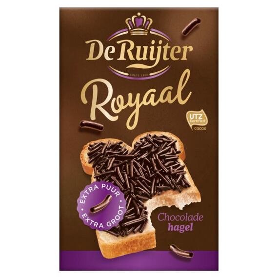 De Ruijter Royaal posyp z hořké čokolády 390 g