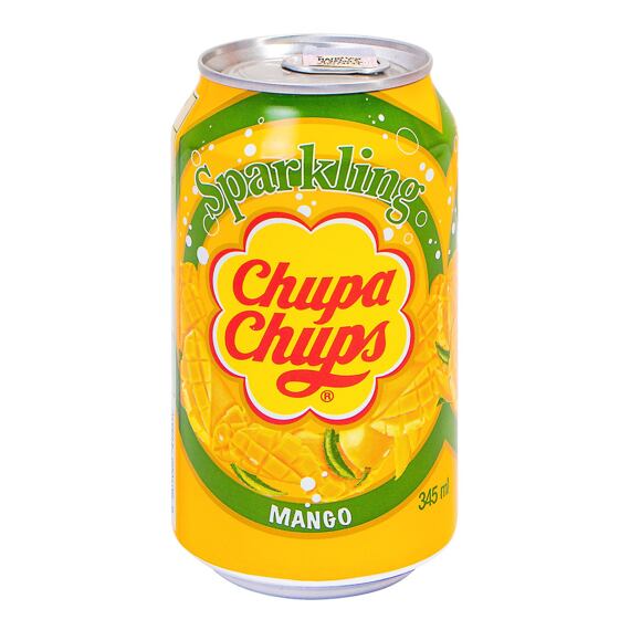 Chupa Chups sycená limonáda s příchutí manga 345 ml