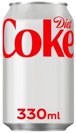 Coca-Cola Diet sycená limonáda bez cukru 330 ml