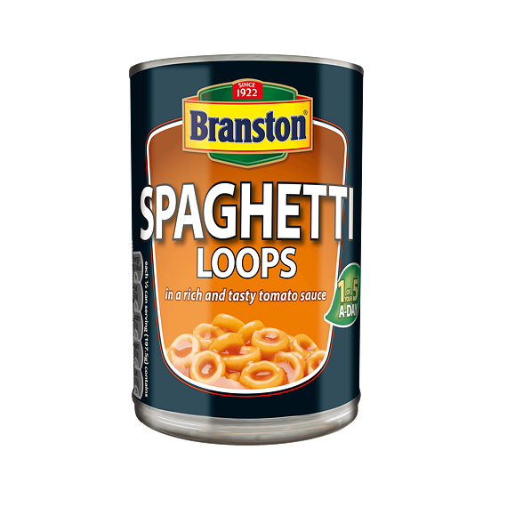 Branston Loops špagetové kroužky v rajčatové omáčce 395 g