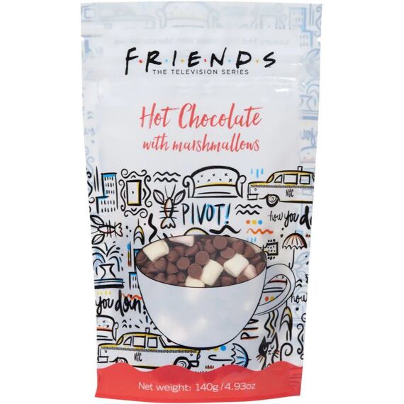 Friends horká čokoláda s marshmallows 140 g