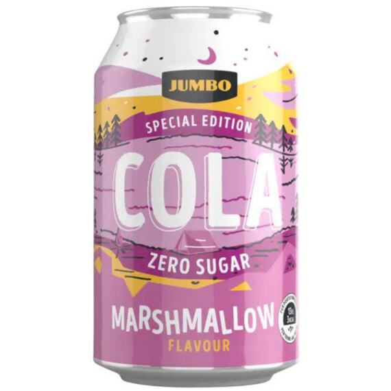 Jumbo sycený kolový nápoj s příchutí marshmallow 330 ml