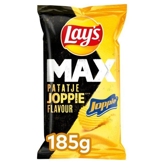 Lay's Max bramborové chipsy s příchutí omáčky joppie 185 g