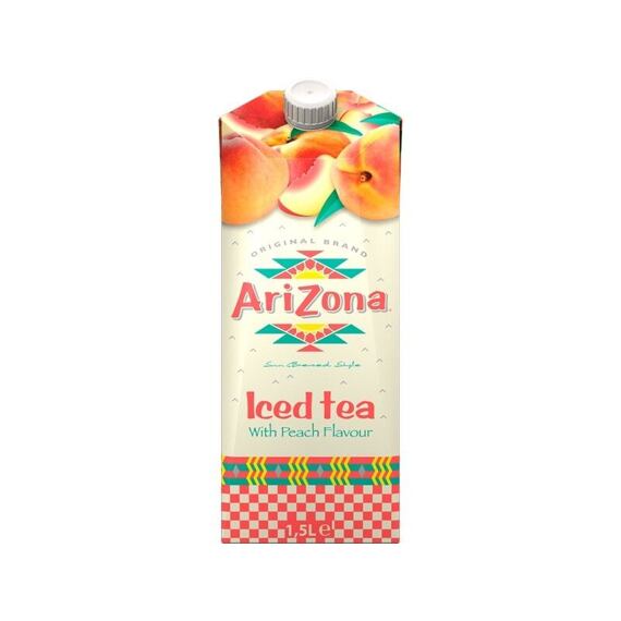 Arizona ledový čaj s příchutí broskve 1,5 l