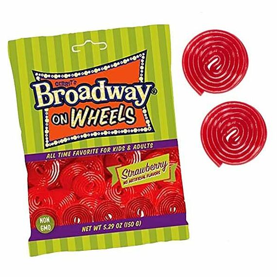 Broadway sticks with strawberry flavor 150 g