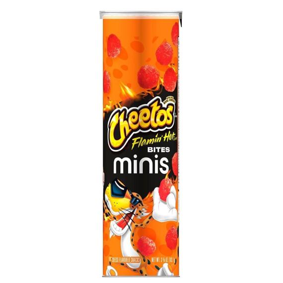 Cheetos Flamin Hot kukuřičný snack ve tvaru kuliček s pálivou sýrovou příchutí 103 g