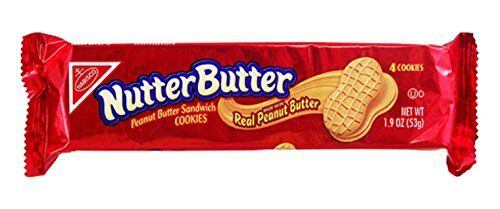 Nutter Butter sušenky s náplní arašídového másla 56 g