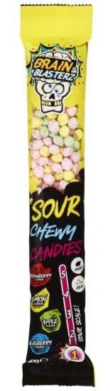 Brain Blasterz sour chewy candies with fruit flavors 60 g