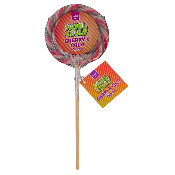 Funlab lollipop with cherry cola flavor 80 g