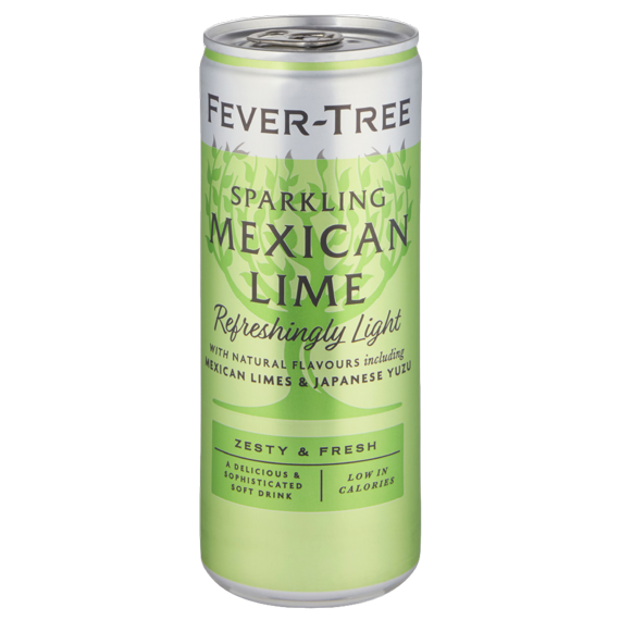 Fever Tree carbonated drink with Mexican lime flavor 250 ml