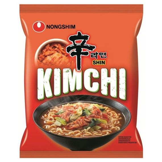 NongShim Kimchi Ramyun instant noodle soup with kimchi 120 g