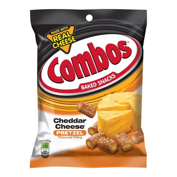 Combos pretzels with cheddar flavor 179 g