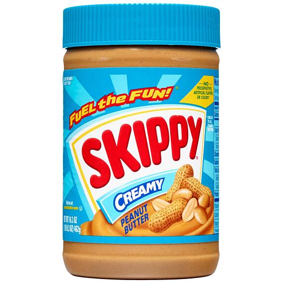 Skippy jemné přírodní arašídové máslo 462 g