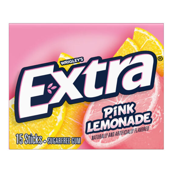 Wrigley's Extra žvýkačky s příchutí růžové limonády 41 g