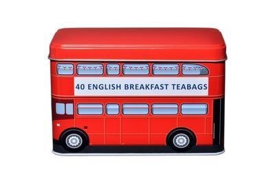 London Red Bus English Breakfast Tea Tin 40 ks 125 g