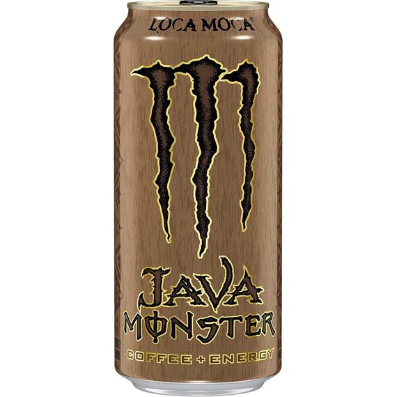 Monster Java energy drink with mocha flavor 443 ml
