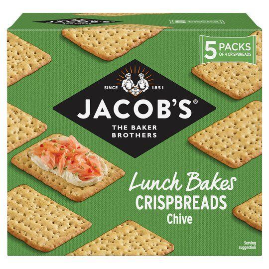 Jacob's Chive Crispbreads 190 g
