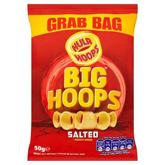 Hula Hoops Big Hoops Salted 50 g