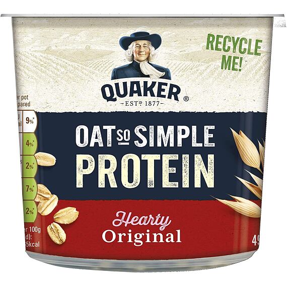 Quaker Oat So Simple Protein Hearty Original 49 g