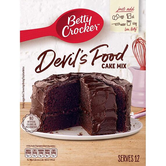 Betty Crocker Devil's Food Cake Mix 425 g