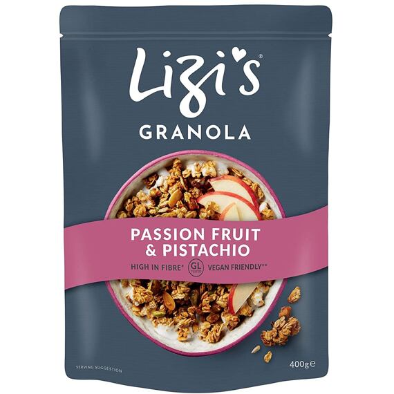 Lizi's Granola Passionfruit Pistachio 400 g