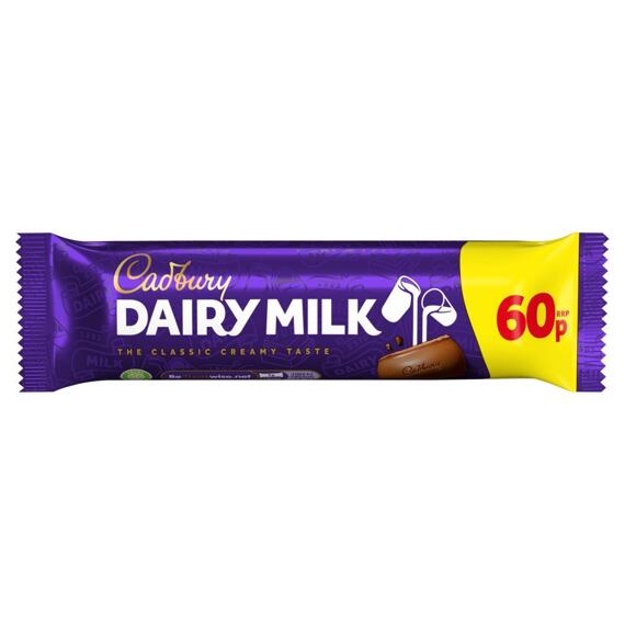 Cadbury Dairy Milk mléčná čokoláda 45 g PM