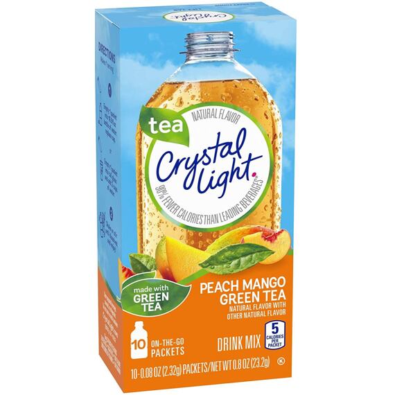 Crystal Light nápoj v prášku s příchutí broskve a manga 23,2 g
