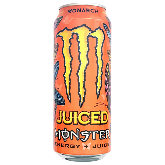 Monster Monarch energetický nápoj s příchutí broskve a nektarinky 500 ml