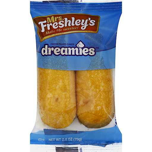 Mrs. Freshley's Dreamies buchtičky plněné krémem 79 g