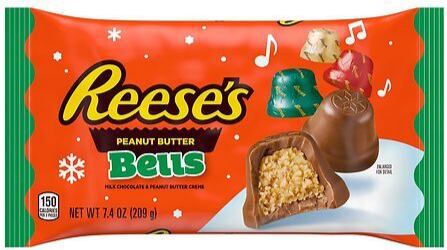 Reese's Bells čokoládové zvonečky plněné arašídovým máslem 209 g
