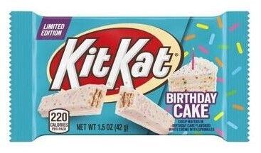 Kit Kat cookie with icing with birthday cake flavor 42 g