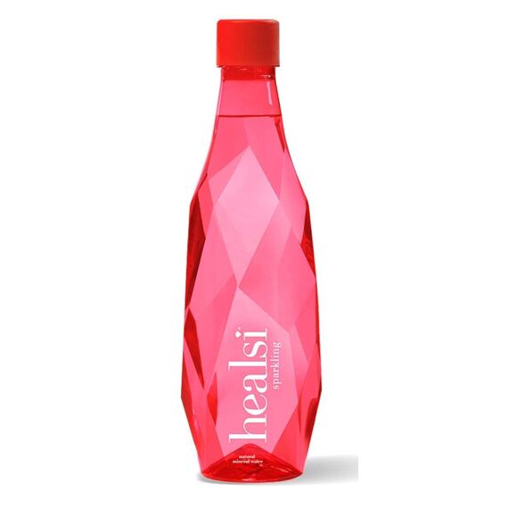 Healsi Natural Sparkling Water Red 500 ml