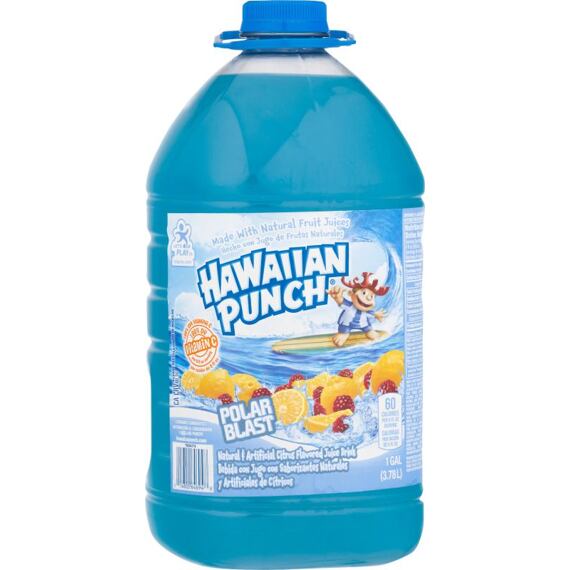 Hawaiian Punch Polar Blast drink with fruit flavors 3.79 l