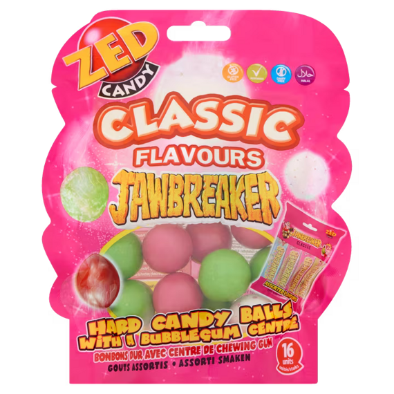 Zed Candy žvýkačky s ovocnými příchutěmi 132 g
