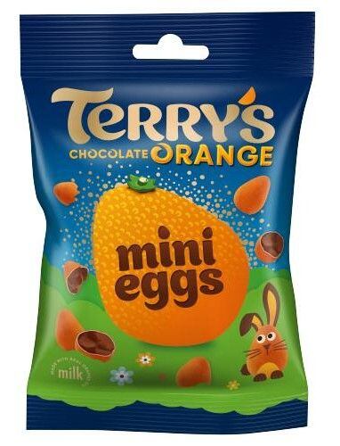 Terry's čokoládová vajíčka s příchutí pomeranče 80 g