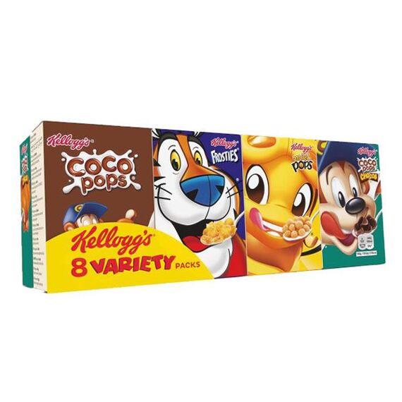 Kellogg's mix 8 druhů cereálií 215 g
