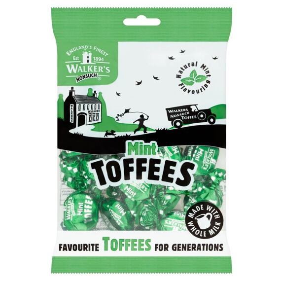 Walker's Nonsuch mint caramel toffee 150 g