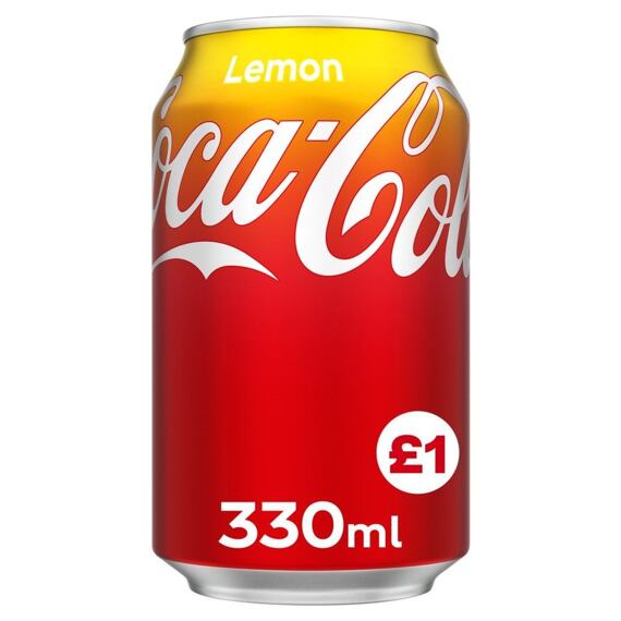 Coca-Cola carbonated drink with lemon flavor 330 ml PM
