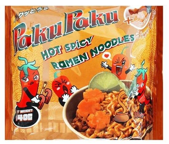 PakuPaku instant noodles with curry flavor 140 g