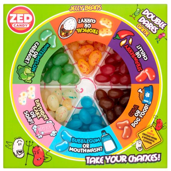 Zed Candy hra s ruletkou a žvýkacími bonbony 100 g