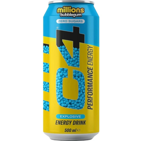 Cellucor C4 Millions energetický nápoj s příchutí žvýkačky bez cukru 500 ml