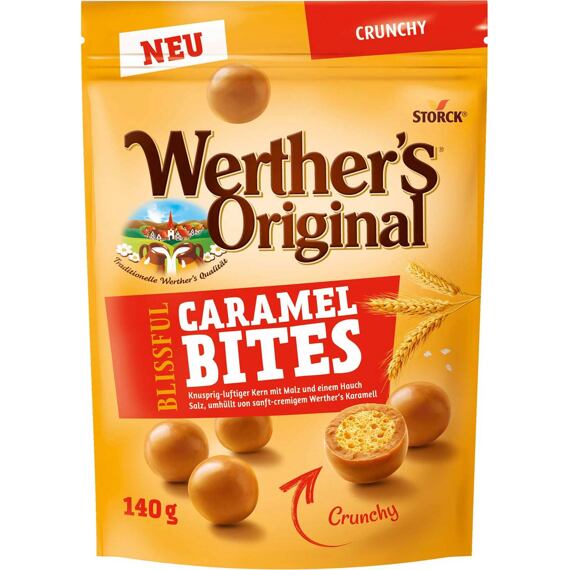Werther's crunchy caramel balls 140 g
